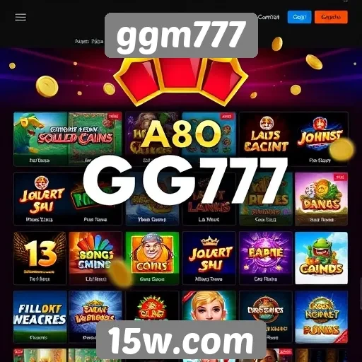 ggm777 oferece variedade de jogos online